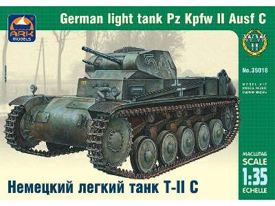 German light tank Pz Kpfw II Ausf C - zdjęcie 1