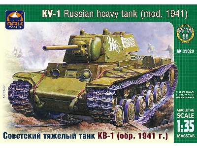 KV-1 Russian heavy tank, model 1941, early version - zdjęcie 1