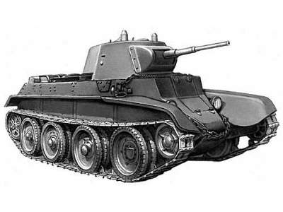 BT-7M Russian light tank - zdjęcie 4