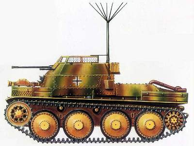 Sd.Kfz.140/1 German reconnaissance tank - zdjęcie 3