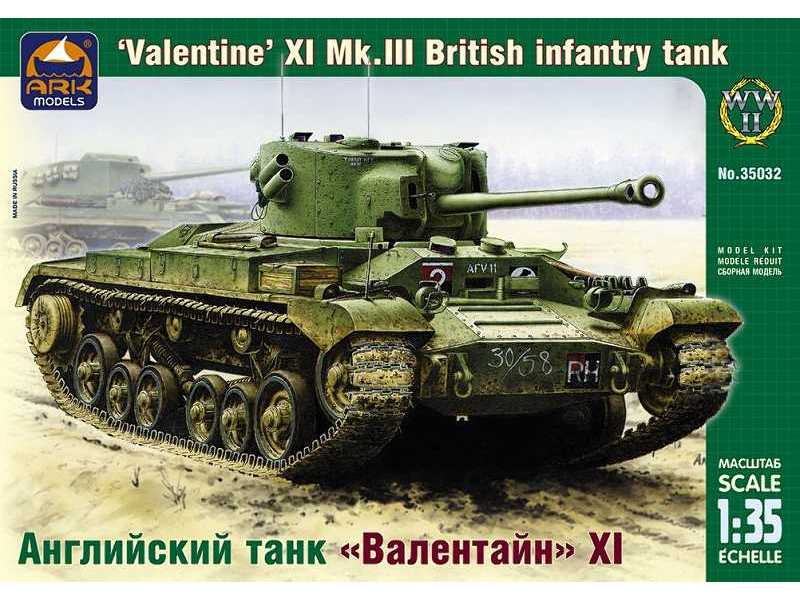 British infantry tank Valentine XI Mk.III - zdjęcie 1
