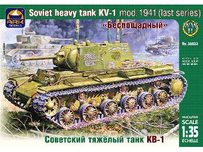 KV-1 Russian heavy tank, model 1941, late version - zdjęcie 1