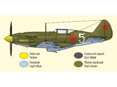 Russian fighter 3. Ace Aleksandr Pokryshkin - zdjęcie 6