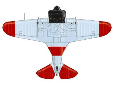Polikarpov I-16 Type 10 Super Mosca the Spanish Republican Air F - zdjęcie 6