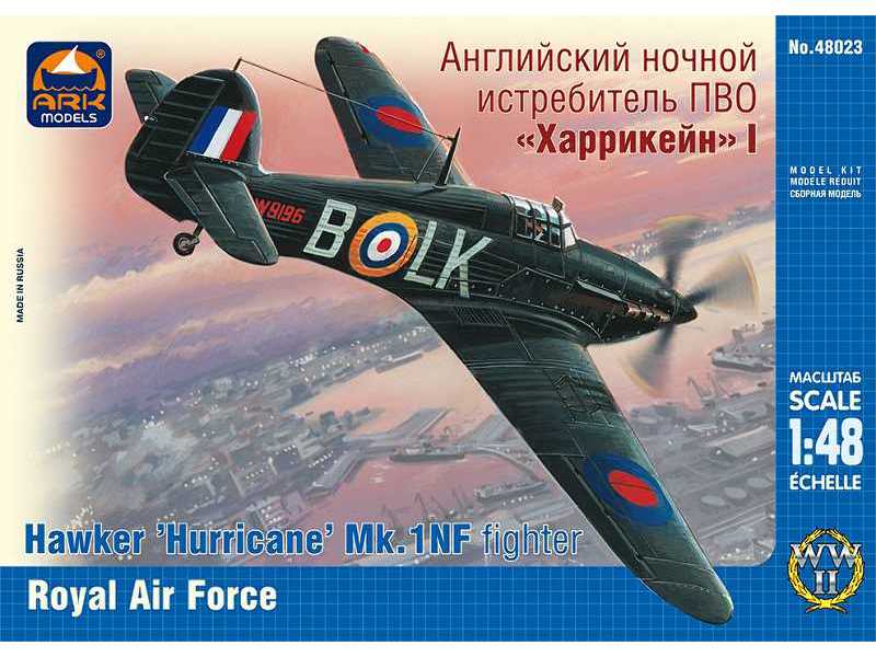 Hawker Hurricane Mk.I NF British night fighter, the Royal Air Fo - zdjęcie 1 Hawker Hurricane Mk.I NF British night fighter, the Royal Air Fo - zdjęcie 1