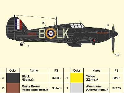 Hawker Hurricane Mk.I NF British night fighter, the Royal Air Fo - zdjęcie 3