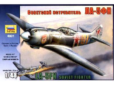 Myśliwiec radziecki ŁA-5FN - zdjęcie 1
