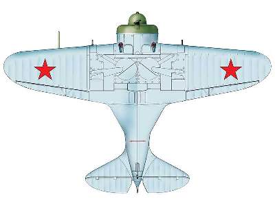 Polikarpov I-16 Type 24 Russian fighter. Ace Boris Safonov - zdjęcie 6
