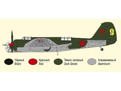 Tupolev SB-2 Russian medium bomber - zdjęcie 4