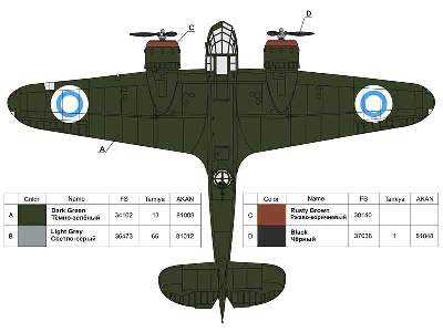 Bristol Blenheim Mk.I British light bomber, the Finnish Air Forc - zdjęcie 5
