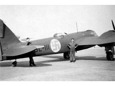 Bristol Blenheim Mk.I British light bomber, the Finnish Air Forc - zdjęcie 8