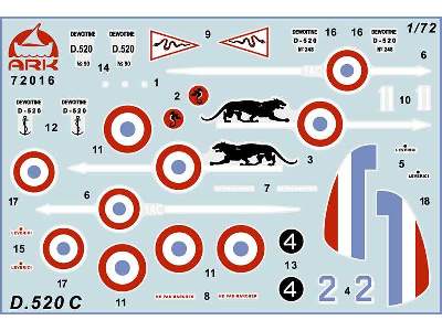 Dewoitine D.520 Ń French fighter - zdjęcie 2