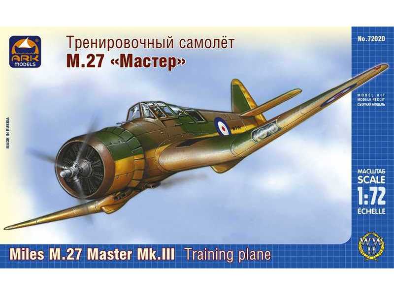 Miles M.27 Master Mk.III British training plane - zdjęcie 1