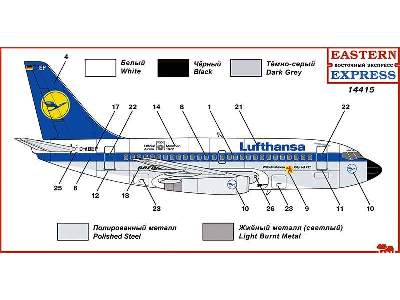 Boeing 737-100 American short-haul airliner, Lufthansa - zdjęcie 4