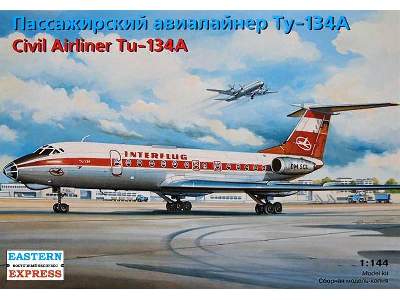 Tupolev Tu-134A Russian short / medium-haul airliner, Interflug - zdjęcie 1