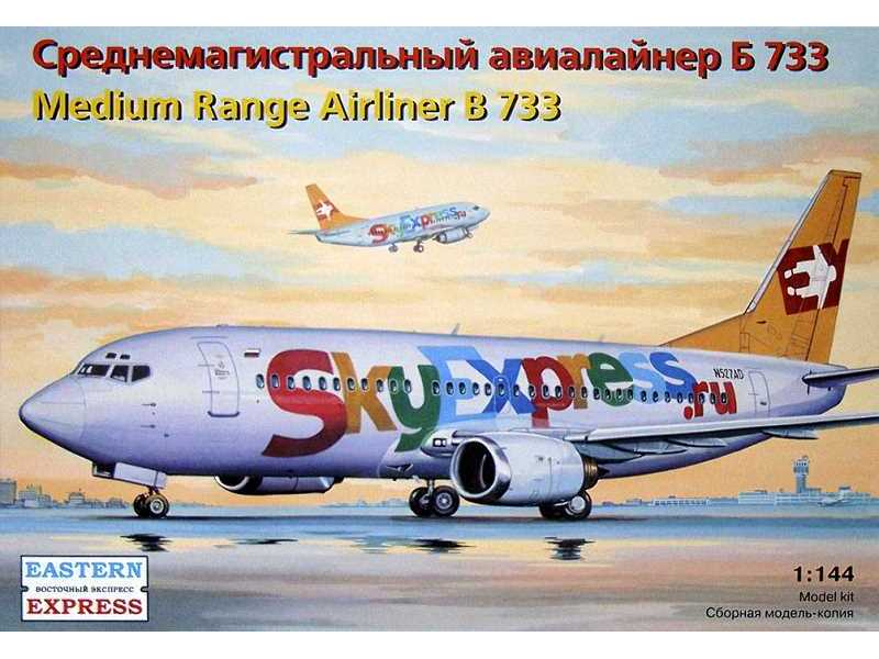 Boeing 737-300 American short / medium-haul airliner, Sky Expres - zdjęcie 1 Boeing 737-300 American short / medium-haul airliner, Sky Expres - zdjęcie 1