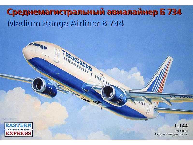 Boeing 737-400 American short / medium-haul airliner, Transaero - zdjęcie 1 Boeing 737-400 American short / medium-haul airliner, Transaero - zdjęcie 1