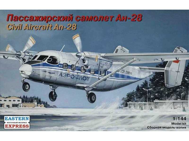 Antonov An-28 Russian passenger aircraft, Aeroflot - zdjęcie 1 Antonov An-28 Russian passenger aircraft, Aeroflot - zdjęcie 1