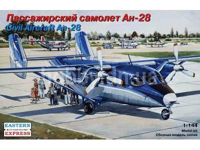 Antonov An-28 Russian passenger aircraft, Region Avia Airlines - zdjęcie 1