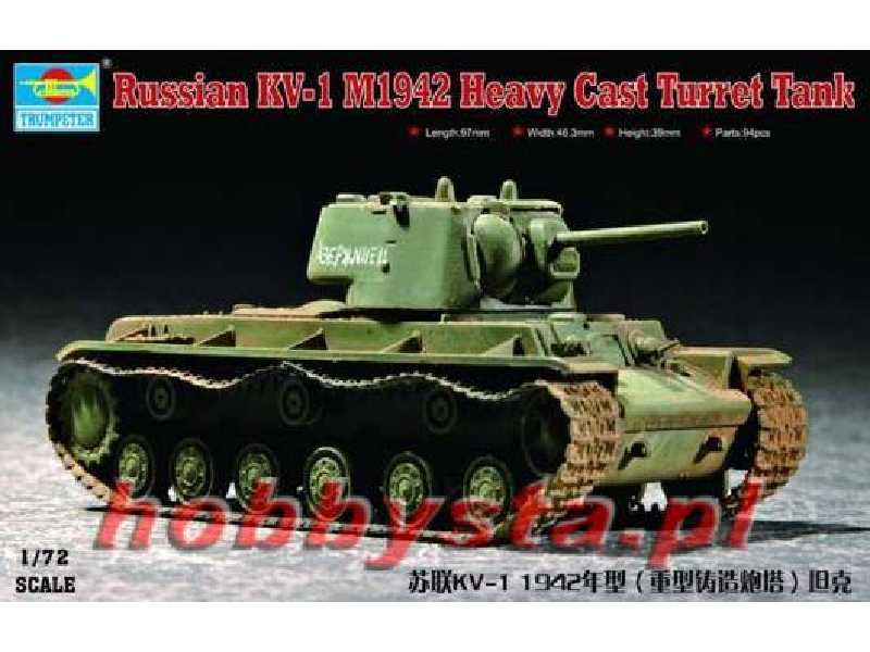Russia KV-1 1942 Heavy Cast Turret Tank - zdjęcie 1 Russia KV-1 1942 Heavy Cast Turret Tank - zdjęcie 1