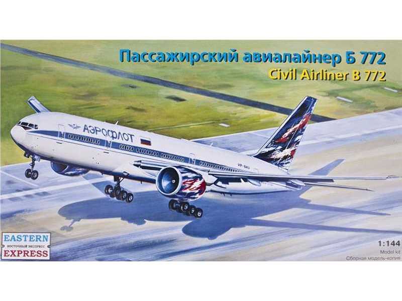 Boeing 777-200ER American long-haul airliner, Aeroflot - zdjęcie 1