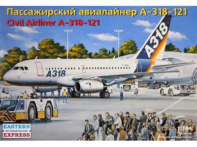 Airbus A318-121 European short / medium-haul airliner - zdjęcie 1