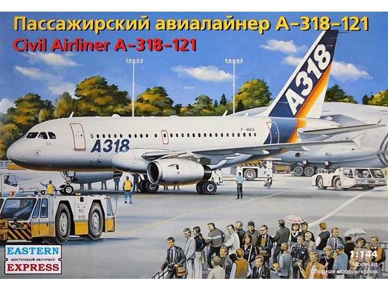 Airbus A318-121 European short / medium-haul airliner - zdjęcie 1