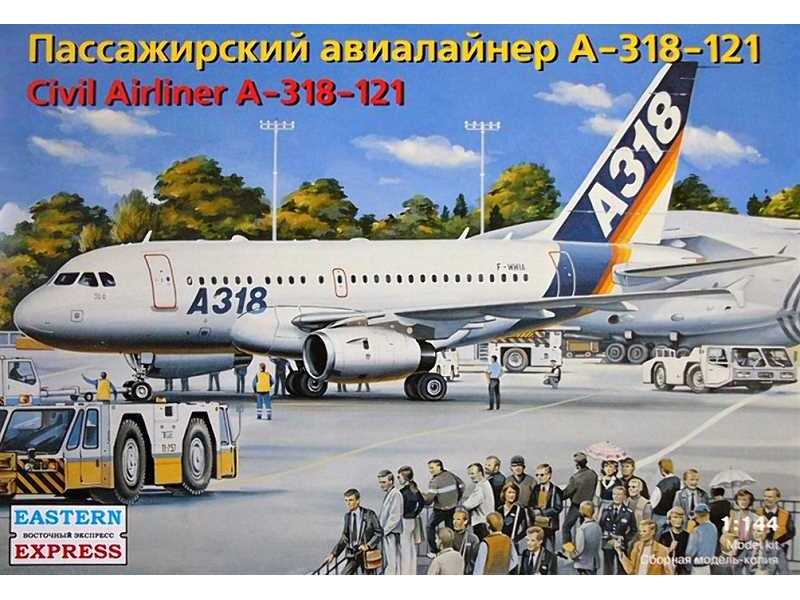 Airbus A318-121 European short / medium-haul airliner - zdjęcie 1 Airbus A318-121 European short / medium-haul airliner - zdjęcie 1