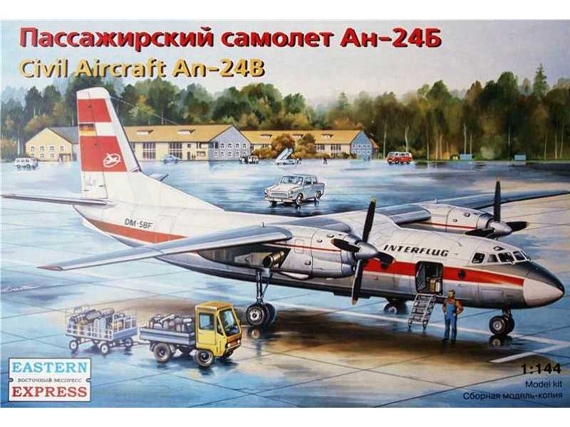 Antonov An-24V/B Russian short / medium-haul passenger aircraft, - zdjęcie 1 Antonov An-24V/B Russian short / medium-haul passenger aircraft, - zdjęcie 1