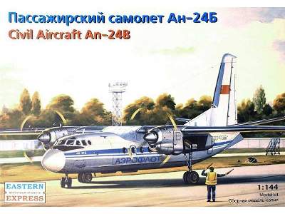 Antonov An-24B/V Russian short / medium-haul passenger aircraft, - zdjęcie 1