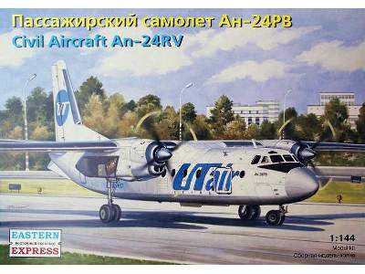 Antonov An-24RV Russian short / medium-haul passenger aircraft,  - zdjęcie 1