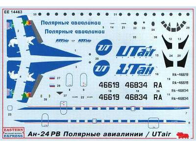 Antonov An-24RV Russian short / medium-haul passenger aircraft,  - zdjęcie 2