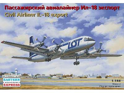 Ilyushin Il-18 Russian medium-haul airliner, LOT Polish Airlines - zdjęcie 1