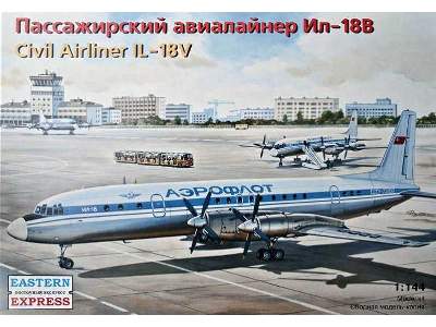 Ilyushin Il-18V Russian medium-haul airliner, Aeroflot / Czechos - zdjęcie 1