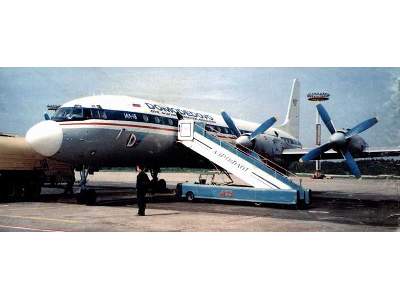 Ilyushin Il-18V Russian medium-haul airliner, Aeroflot / Czechos - zdjęcie 11