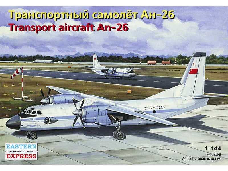 Antonov An-26 Russian transport aircraft, Aeroflot - zdjęcie 1 Antonov An-26 Russian transport aircraft, Aeroflot - zdjęcie 1