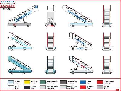 Airport service set #3 (self-propelled passenger boarding stairs - zdjęcie 4