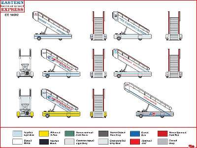 Airport service set #3 (self-propelled passenger boarding stairs - zdjęcie 5