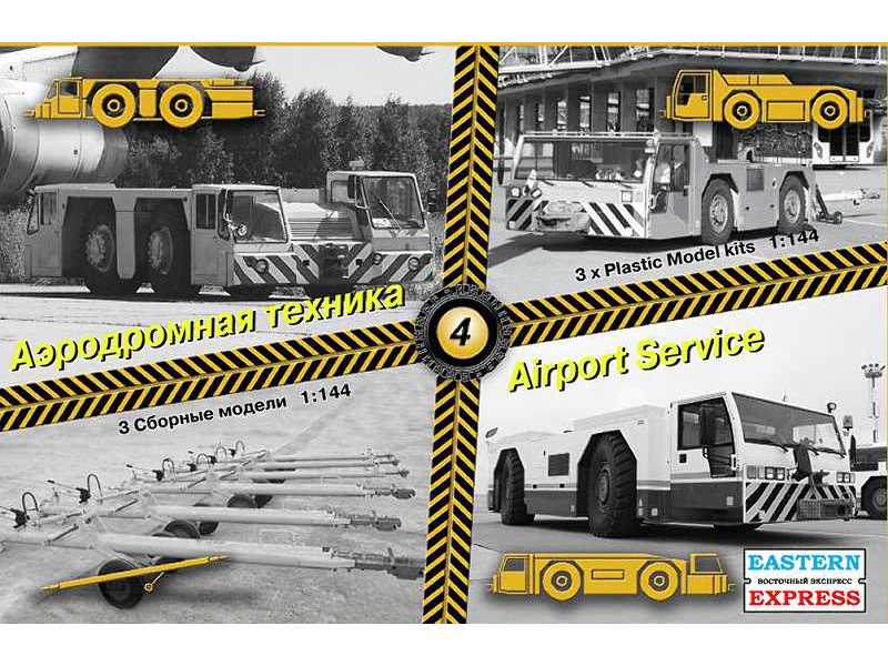Airport service set #4 (tow tractors) - zdjęcie 1 Airport service set #4 (tow tractors) - zdjęcie 1