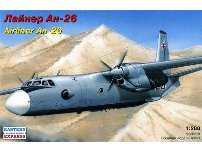 Antonov An-26 Russian military transport aircraft - zdjęcie 1 Antonov An-26 Russian military transport aircraft - zdjęcie 1