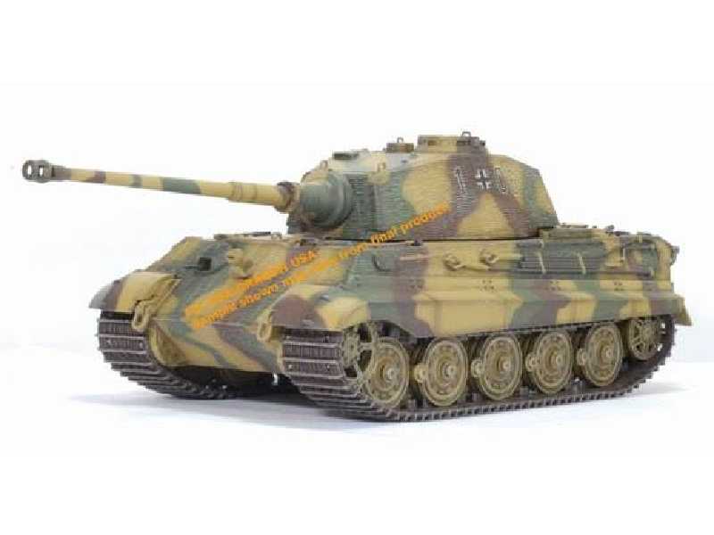 King Tiger Henschel Turret w/Zimmerit s.Pz.Abt.506 - zdjęcie 1 King Tiger Henschel Turret w/Zimmerit s.Pz.Abt.506 - zdjęcie 1