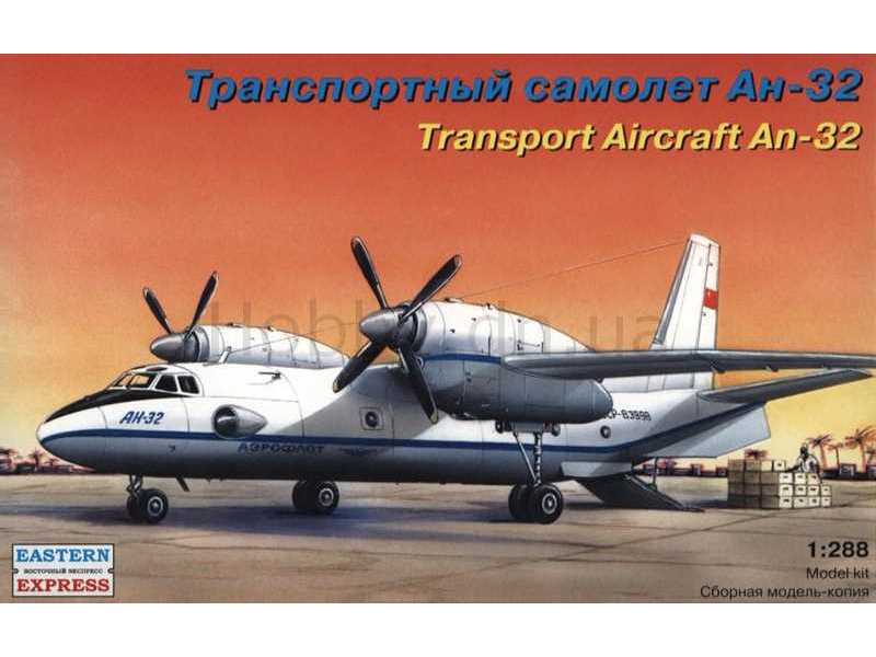 Antonov An-32 Russian transport aircraft, Aeroflot USSR - zdjęcie 1 Antonov An-32 Russian transport aircraft, Aeroflot USSR - zdjęcie 1