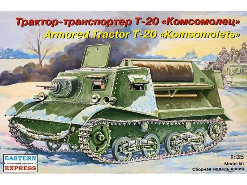 Russian armoured artillery tractor T-20 Komsomolets - zdjęcie 1 Russian armoured artillery tractor T-20 Komsomolets - zdjęcie 1