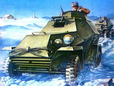 Russian light armoured car BA-64B - zdjęcie 5