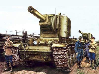 KV-2 Russian heavy tank, late version - zdjęcie 13