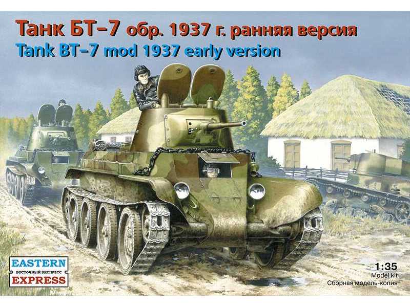 BT-7 Russian light tank, model 1937, early version - zdjęcie 1