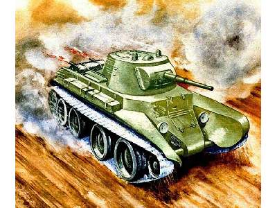 BT-7 Russian light tank, model 1937, early version - zdjęcie 3
