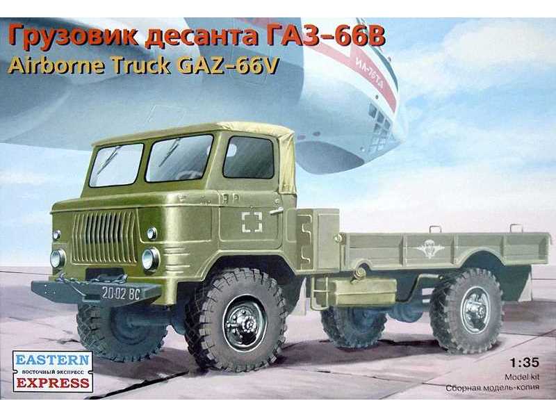 GAZ-66V Russian airborne military truck - zdjęcie 1 GAZ-66V Russian airborne military truck - zdjęcie 1