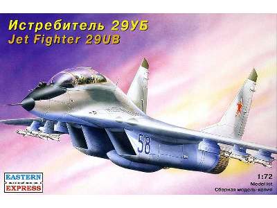 Mikoyan-Gurevich 29UB Russian combat-training tactical jet fight - zdjęcie 1