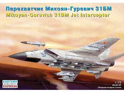 Mikoyan-Gurevich 31BM Russian jet interceptor - zdjęcie 1